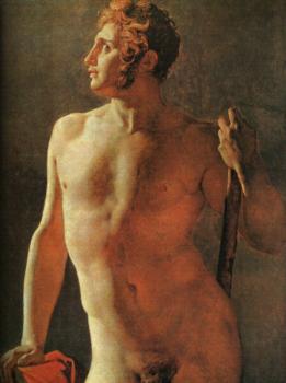 Jean Auguste Dominique Ingres : Male Torso